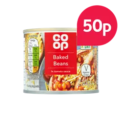 Co-op Baked Beans Tomato Sauce