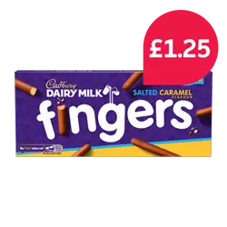 Cadbury Salted Caramel Fingers