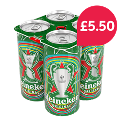 Heineken 4pk - 5%