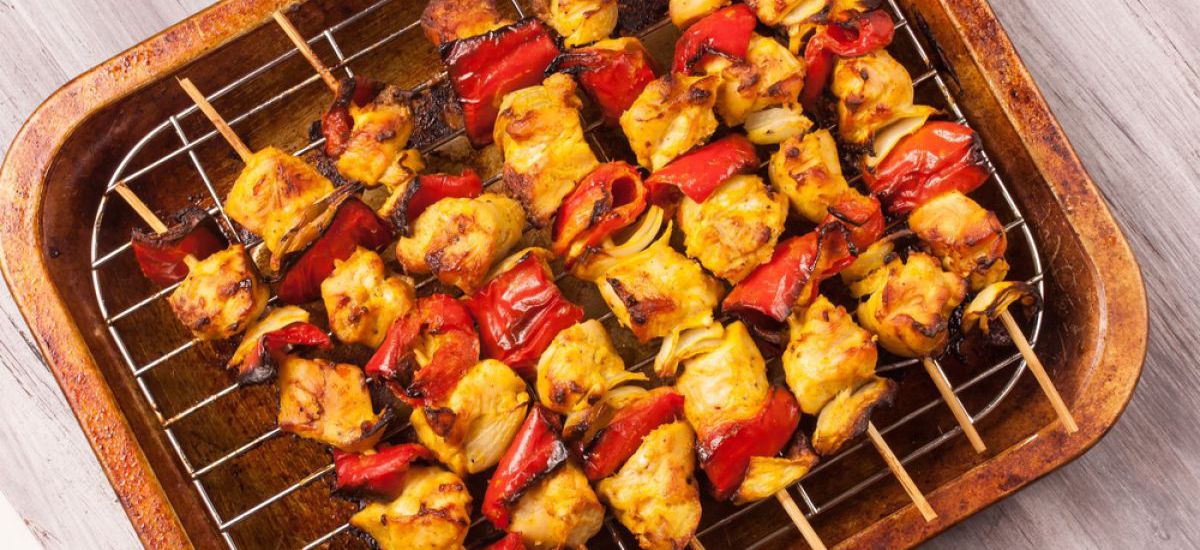 Chicken Tikka Kebabs