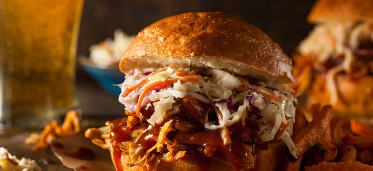 Pulled BBQ Chicken Sandwiches